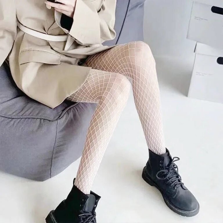 Collant Résille New York Taille 4 Modèle Lolita - Couleur Platino